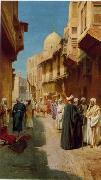unknow artist Arab or Arabic people and life. Orientalism oil paintings  437 painting